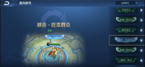 王者 吃瓜群众称号,吃瓜群众称号背后的风云变幻